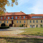 Blick vom Schlosshof auf das Gebäude